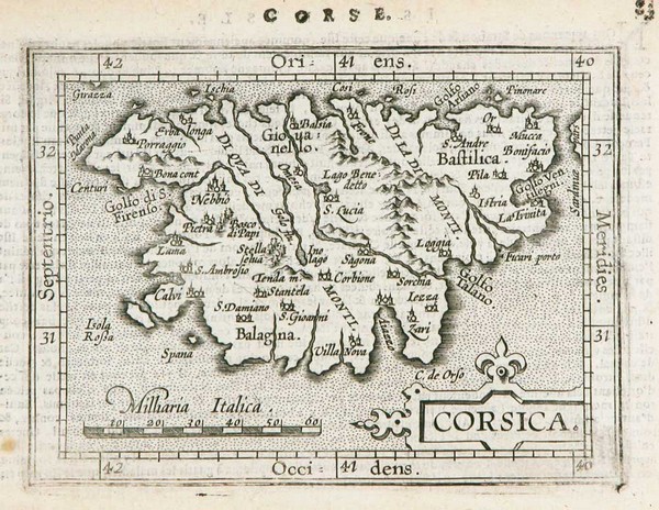 Ortelius Corsica
