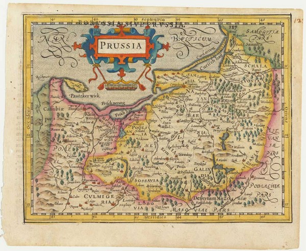 Hondius Prussia Miniature