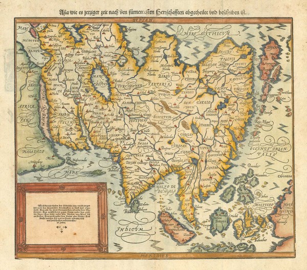 Munster Asia after Ortelius