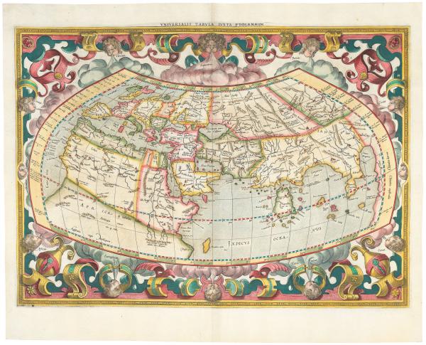 Mercator Ptolemaic world