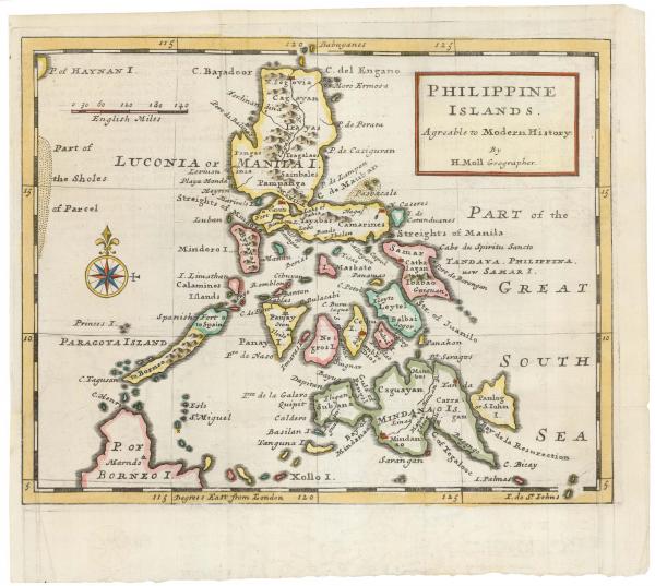 Moll Philippines 1727