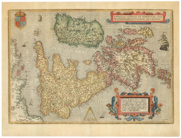 Ortelius British Isles